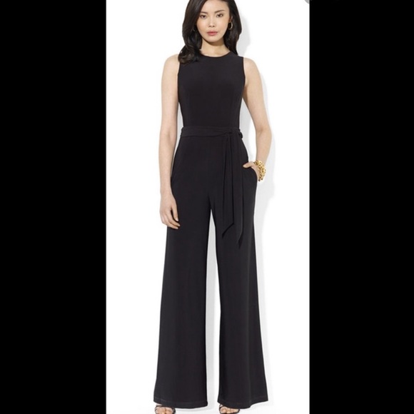 Lauren Ralph Lauren Pants - Lauren Ralph Lauren jumpsuit black 4